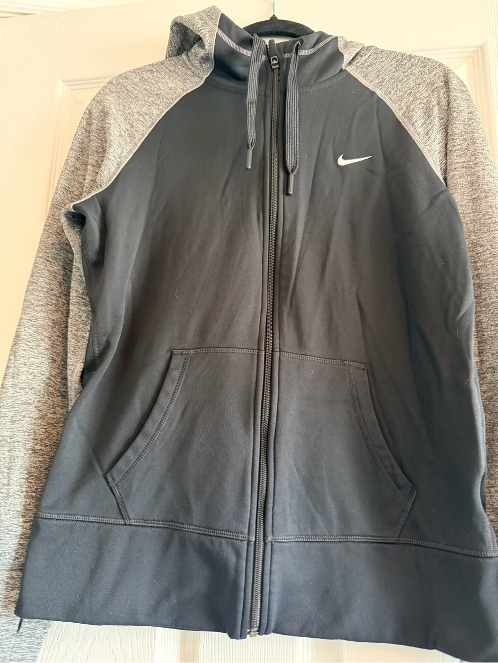 Nike Therma-Fit Jacket in Black and White Accent